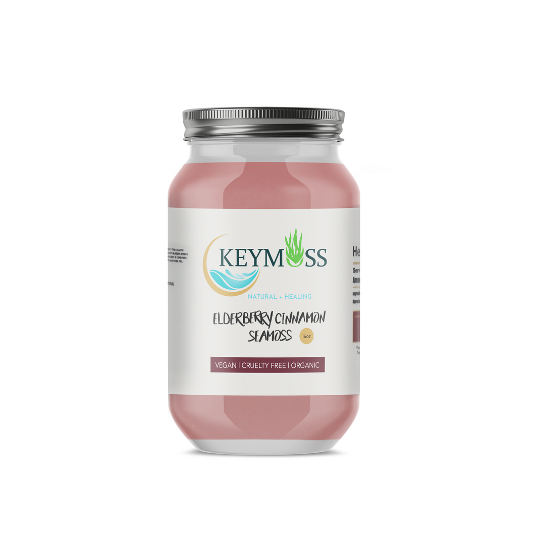 Elderberry Cinnamon Sea Moss 16oz
