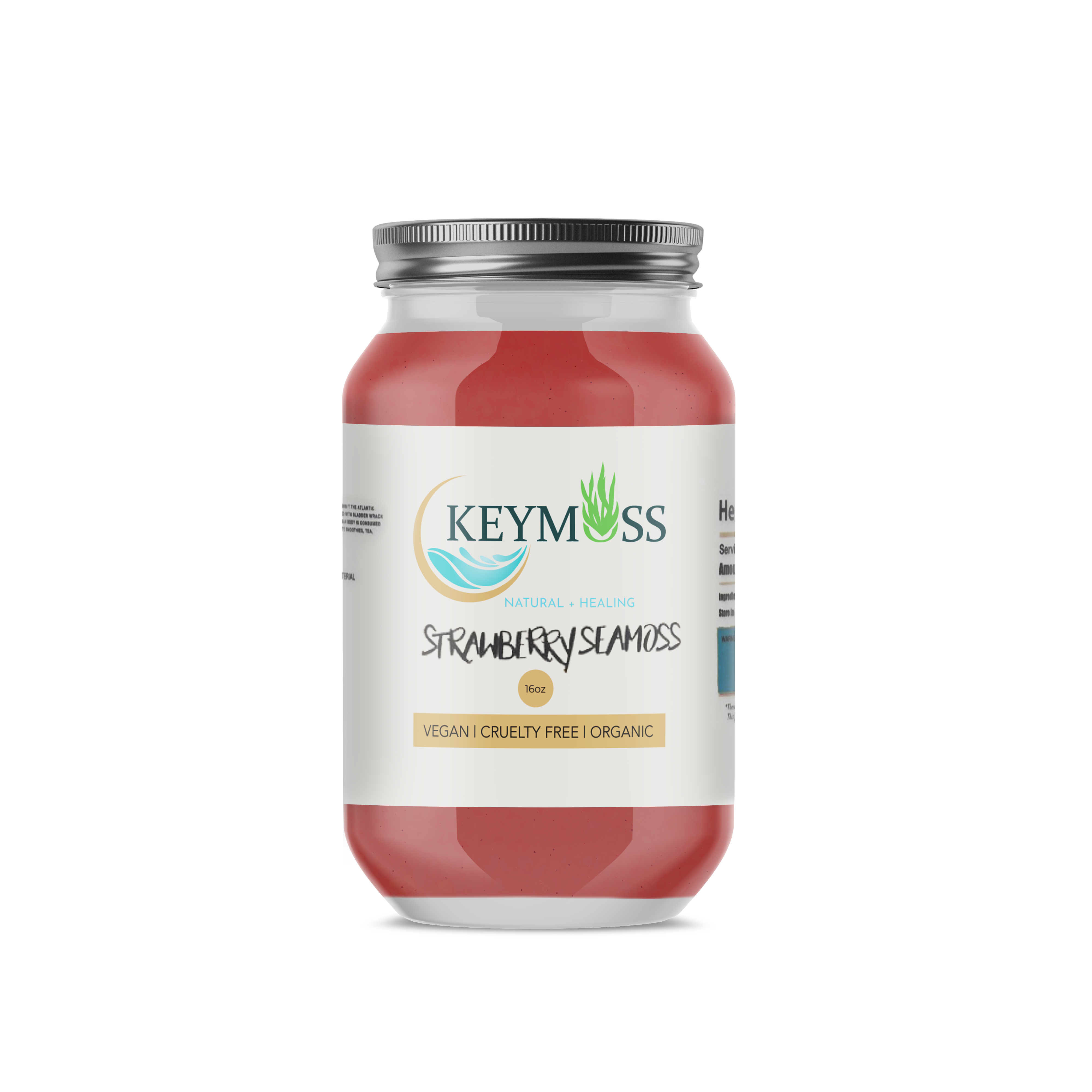 Strawberry Seamoss 16oz