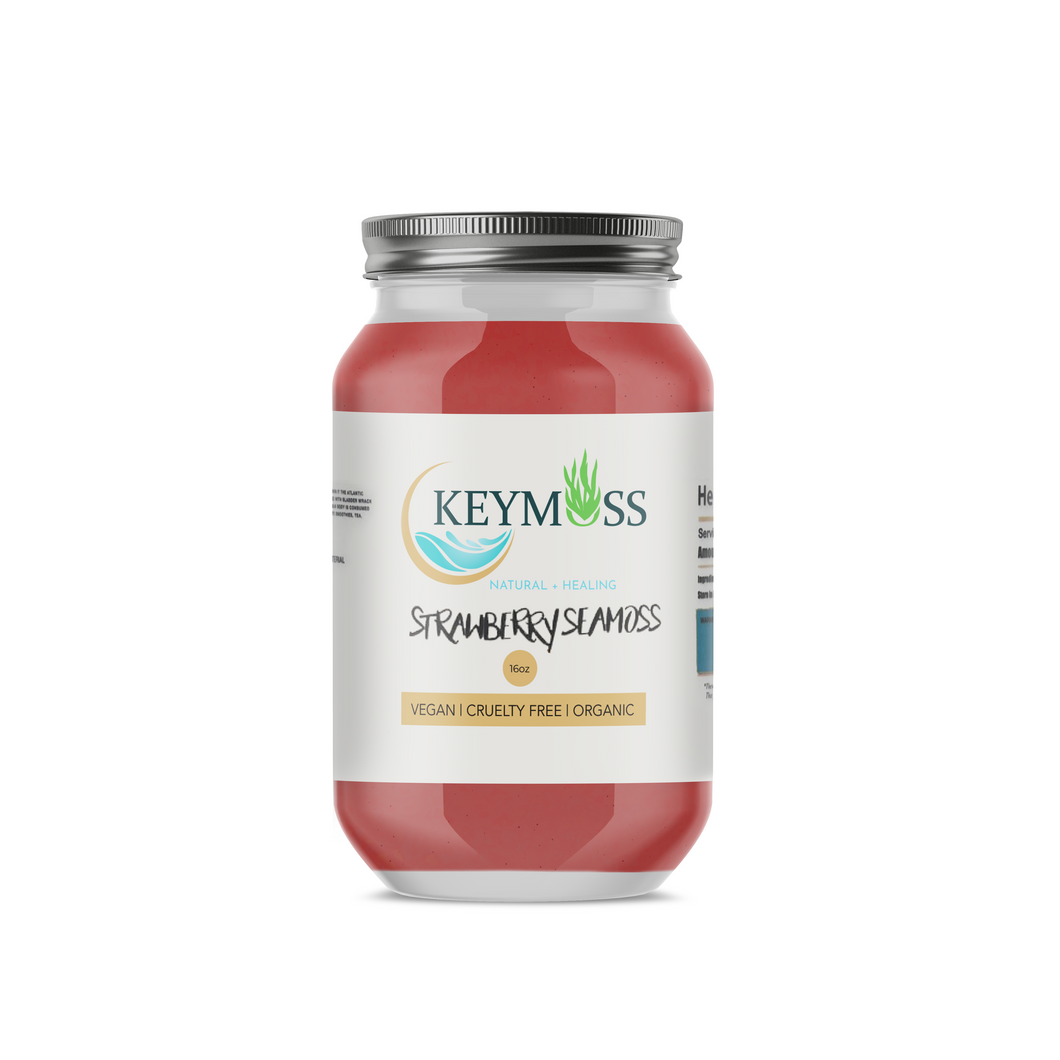 Strawberry Seamoss 16oz